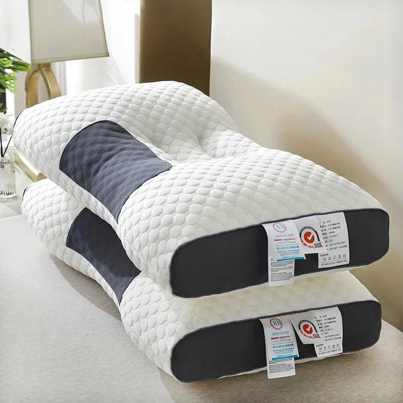 Almohada ortopédica cervical de protección del cuello