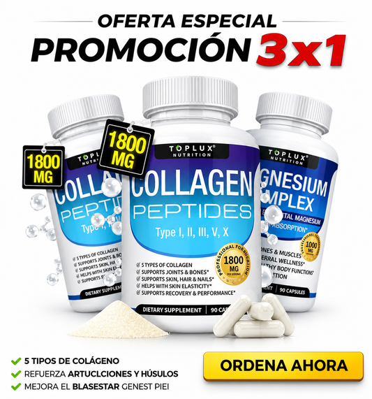 PROMOCION 3X1 Magnesio Complex l  ORIGINAL 90 CAPSULAS