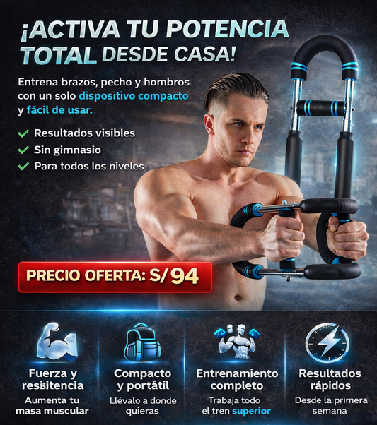 Ejercitador de Brazos Ajustable
