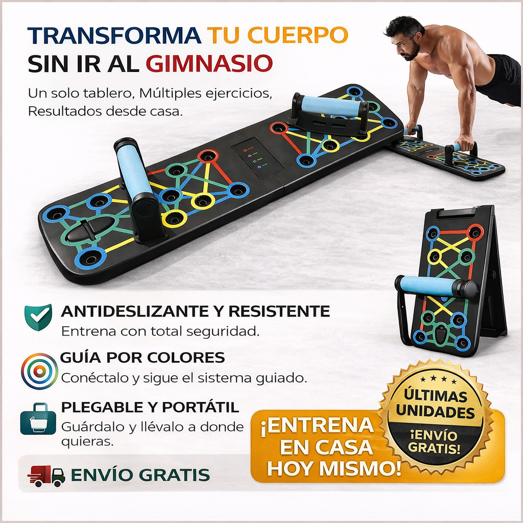 Tabla de Flexiones Multifuncional