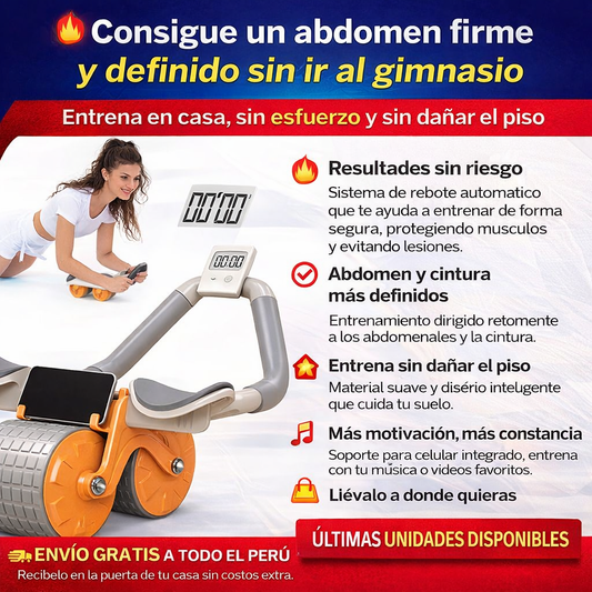 Rueda Abdominal con Temporizador