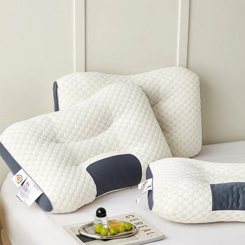 Almohada ortopédica cervical de protección del cuello