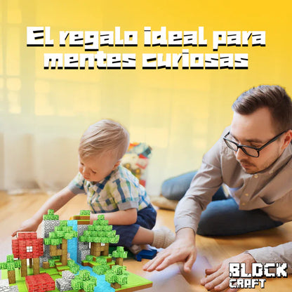 Block Craft™ - Bloques Magnéticos 200 Piezas