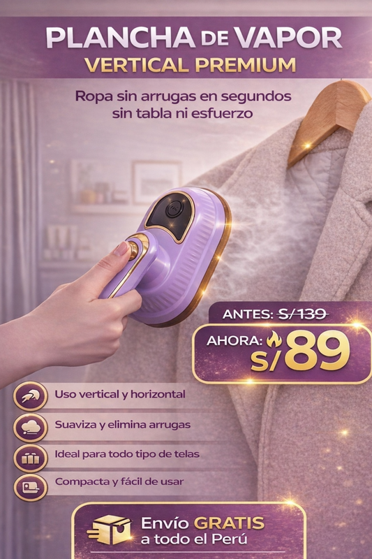 Plancha a vapor Pemium