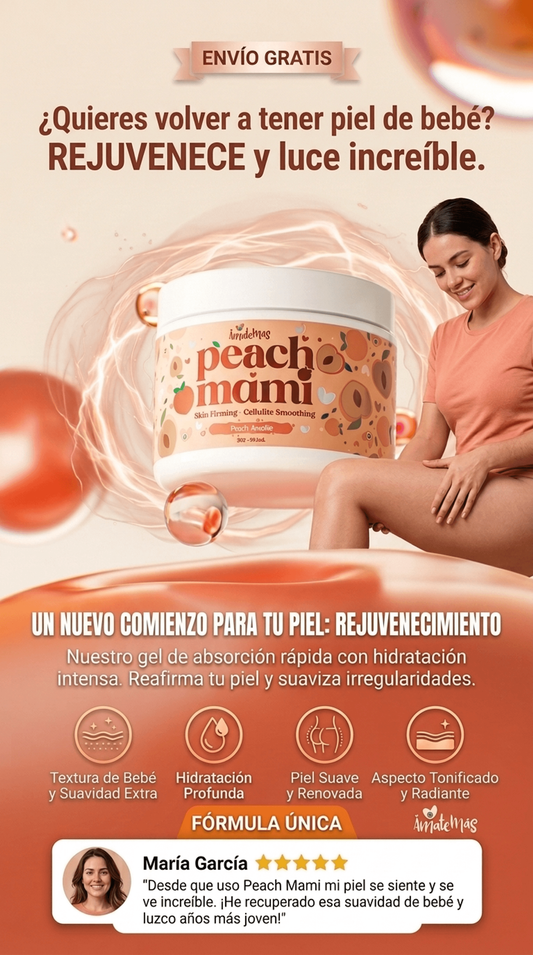 Peach Mami - Crema corporal reafirmante ✨