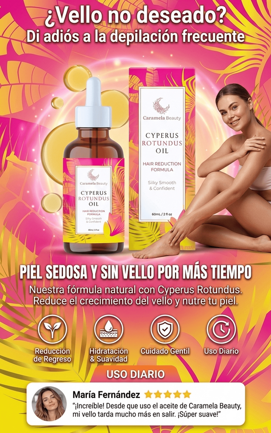 Aceite de Cyperus - Control de Vello
