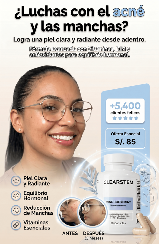 CLEARSTEM  - Creado para combatir el Acné Hormonal